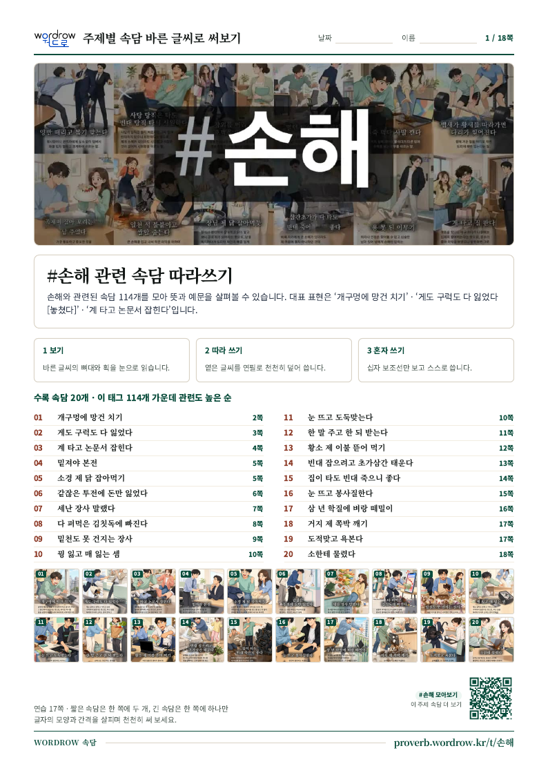손해 모음집 미리보기
